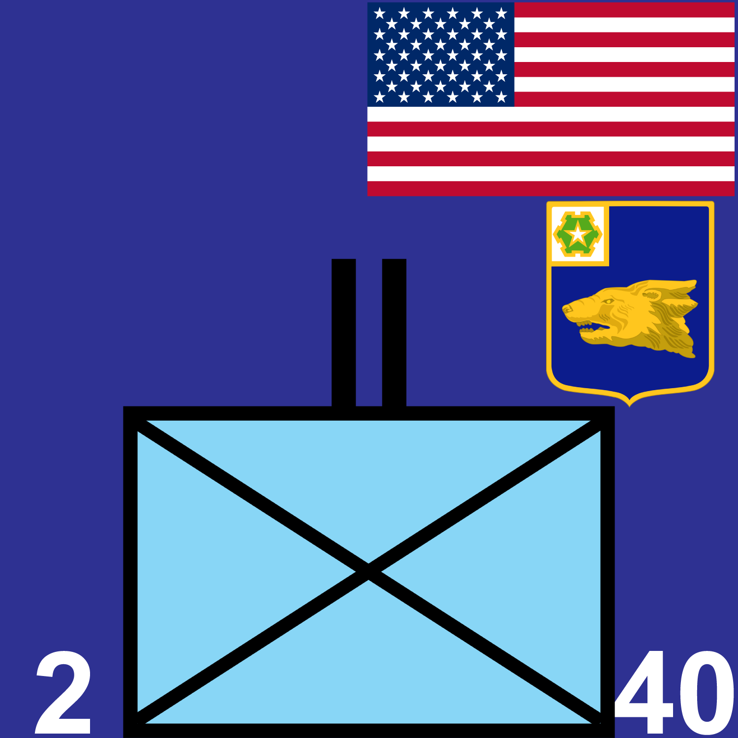 2d Battalion, 40th Infantry Regiment icon